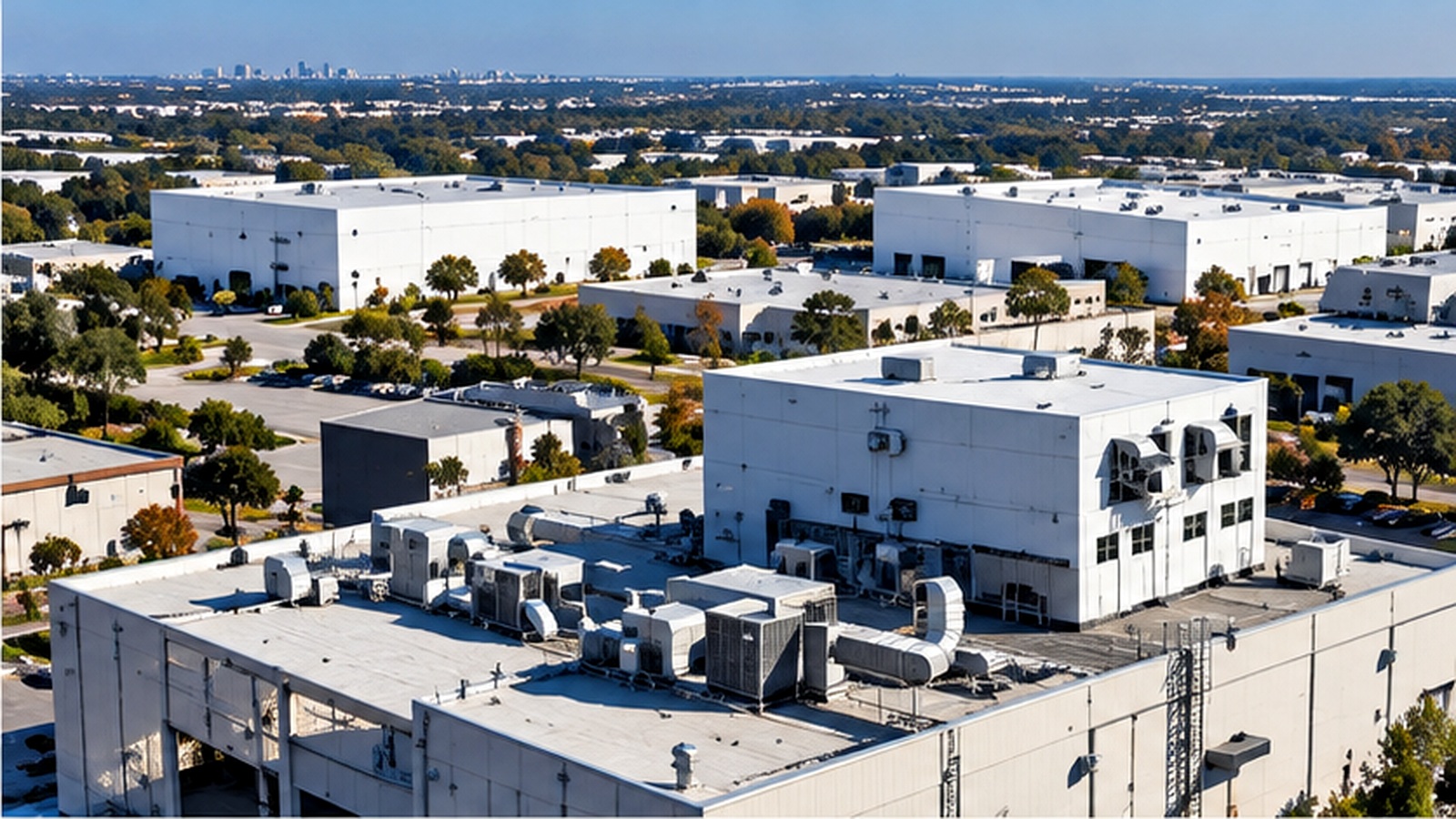 Industrial maintenance aerial inspection